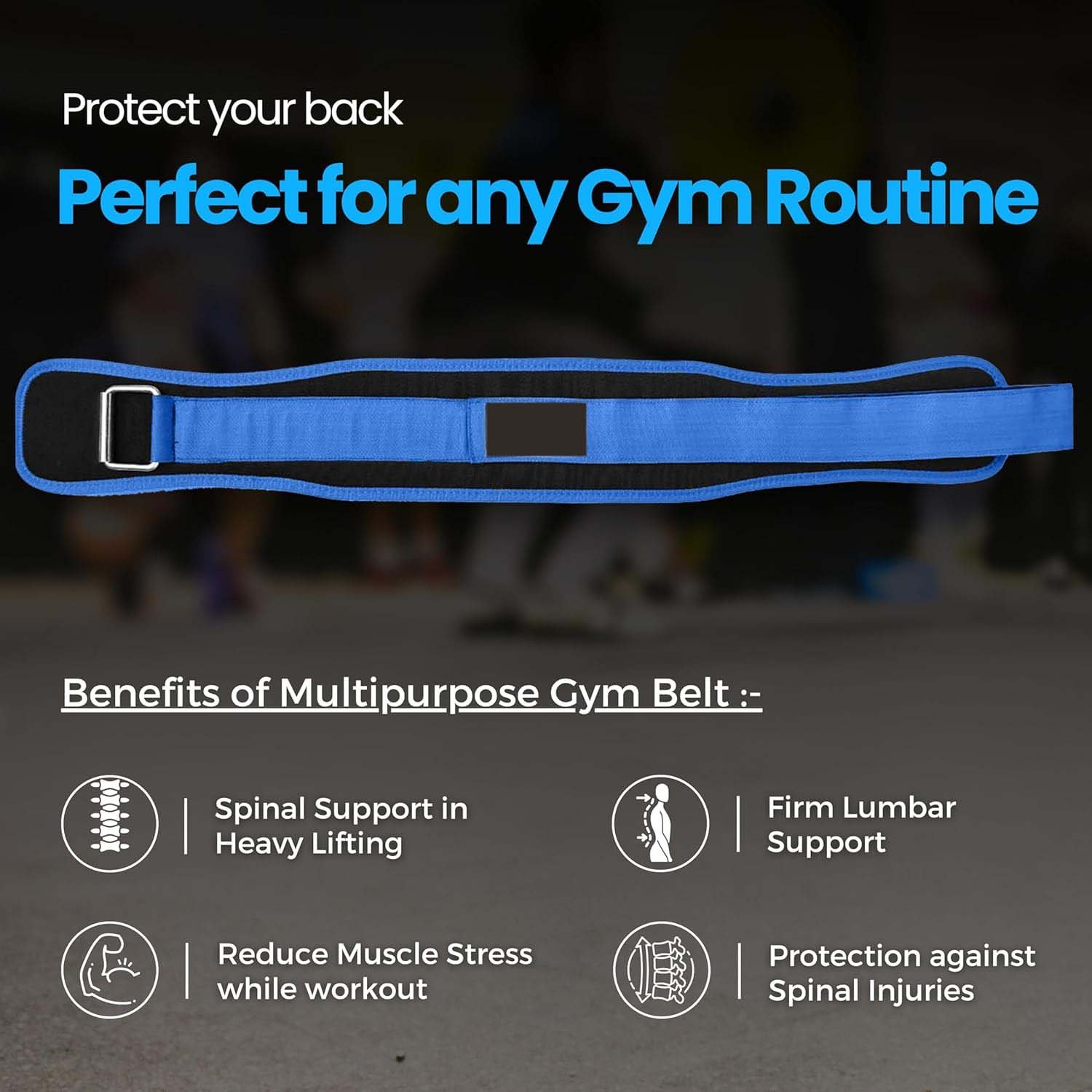 Gym Accessories Set with Duffle Bag, Weight Lifting Belt, Hand Gripper, Jump Rope, Workout Gloves