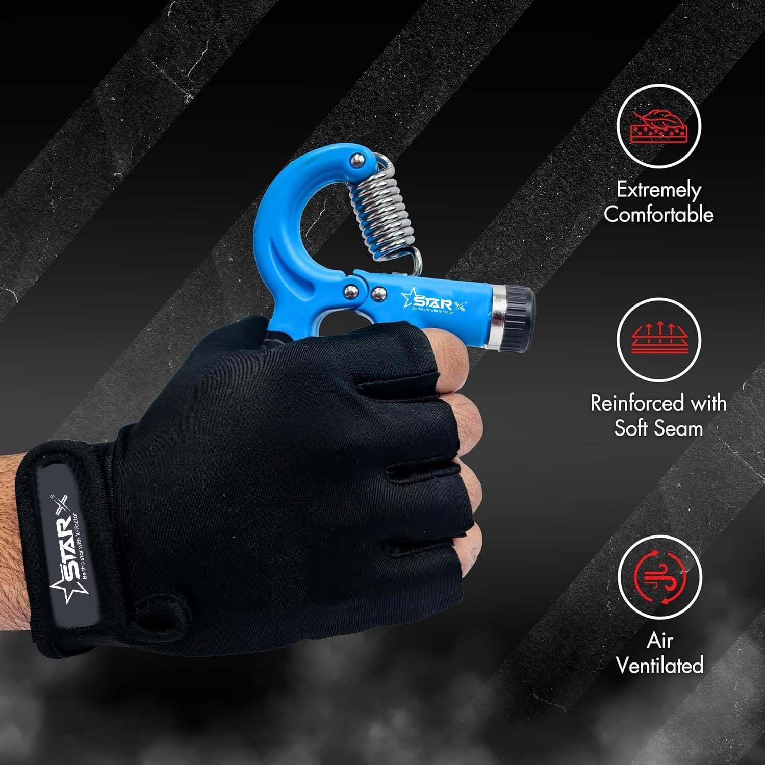 Premium Quality Gym Gloves for Weightlifting - Ideal for Men/Women