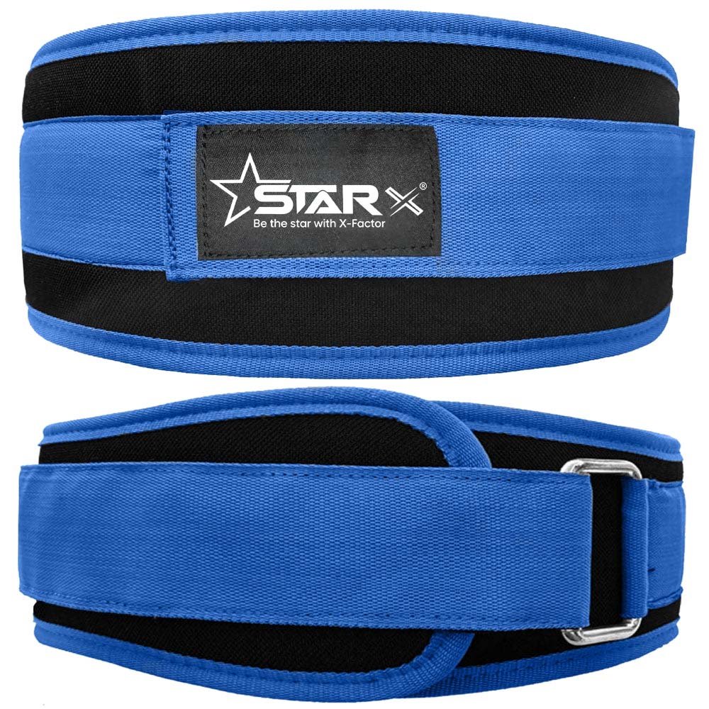 Multipurpose Nylon Gym Belt for Back Support - Ideal for Powerlifting, Weightlifting, Gym, Workout