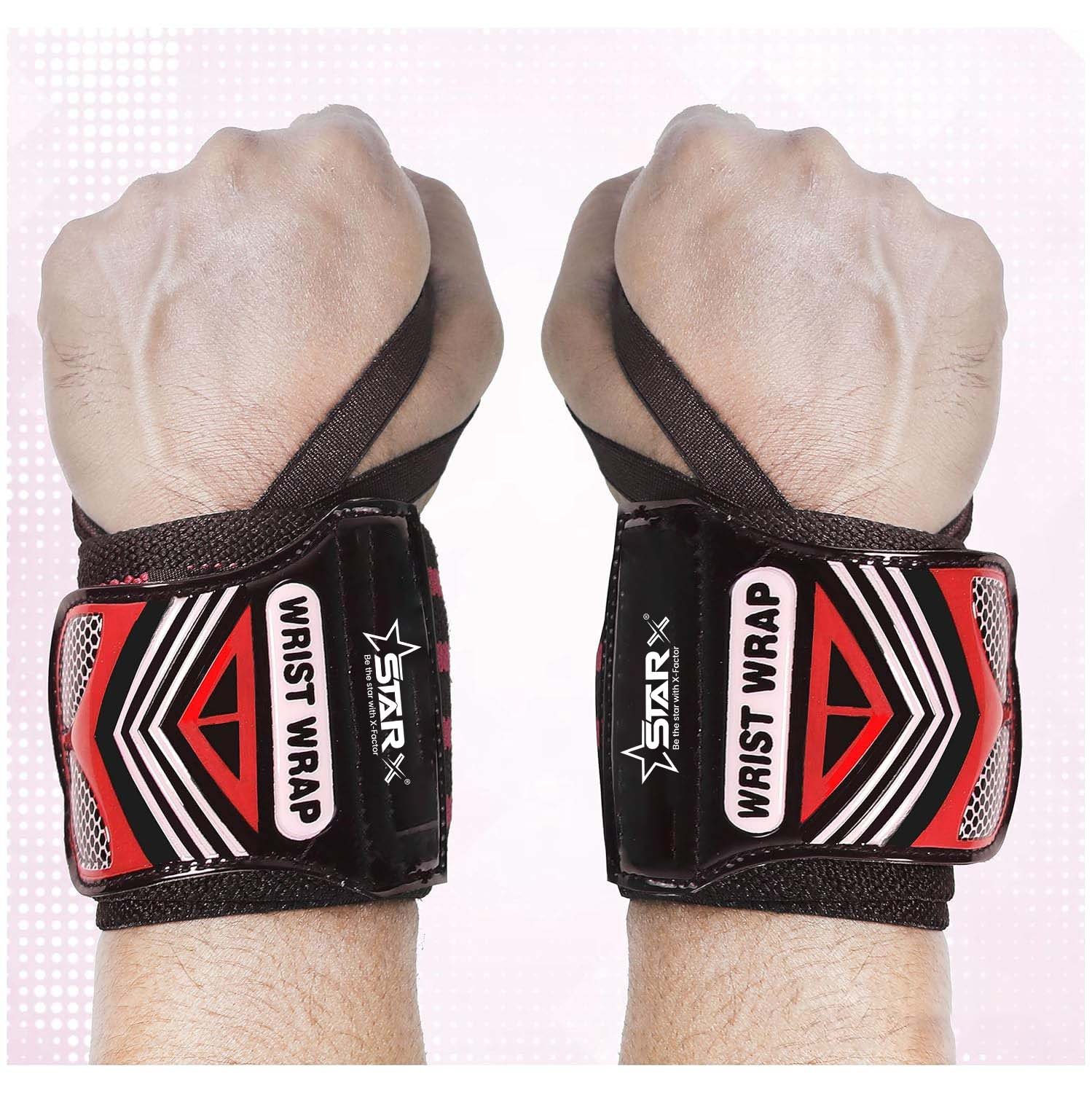 Wrist Wraps for Weightlifting, Running, Biking - Ideal for Men & Women