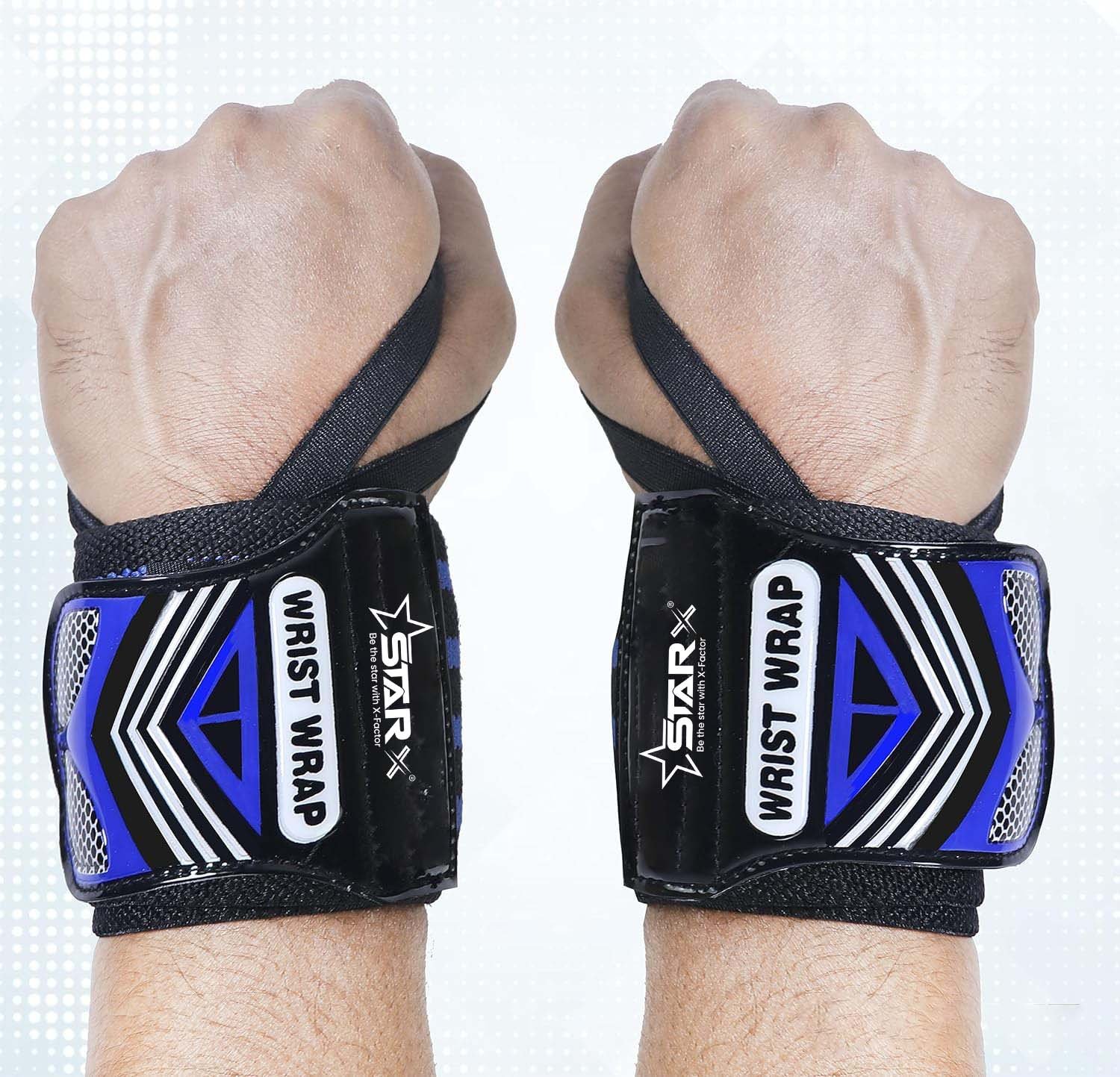 Wrist Wraps for Weightlifting, Running, Biking - Ideal for Men & Women