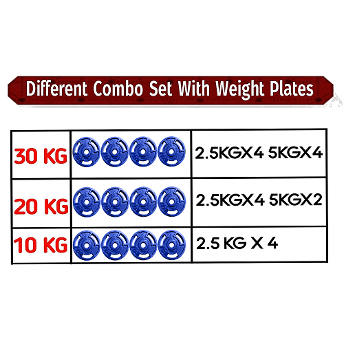 Adjustable Cast Iron Dumbbell Set (Solid Nut) with Weight Plates/Dumbbell Rods